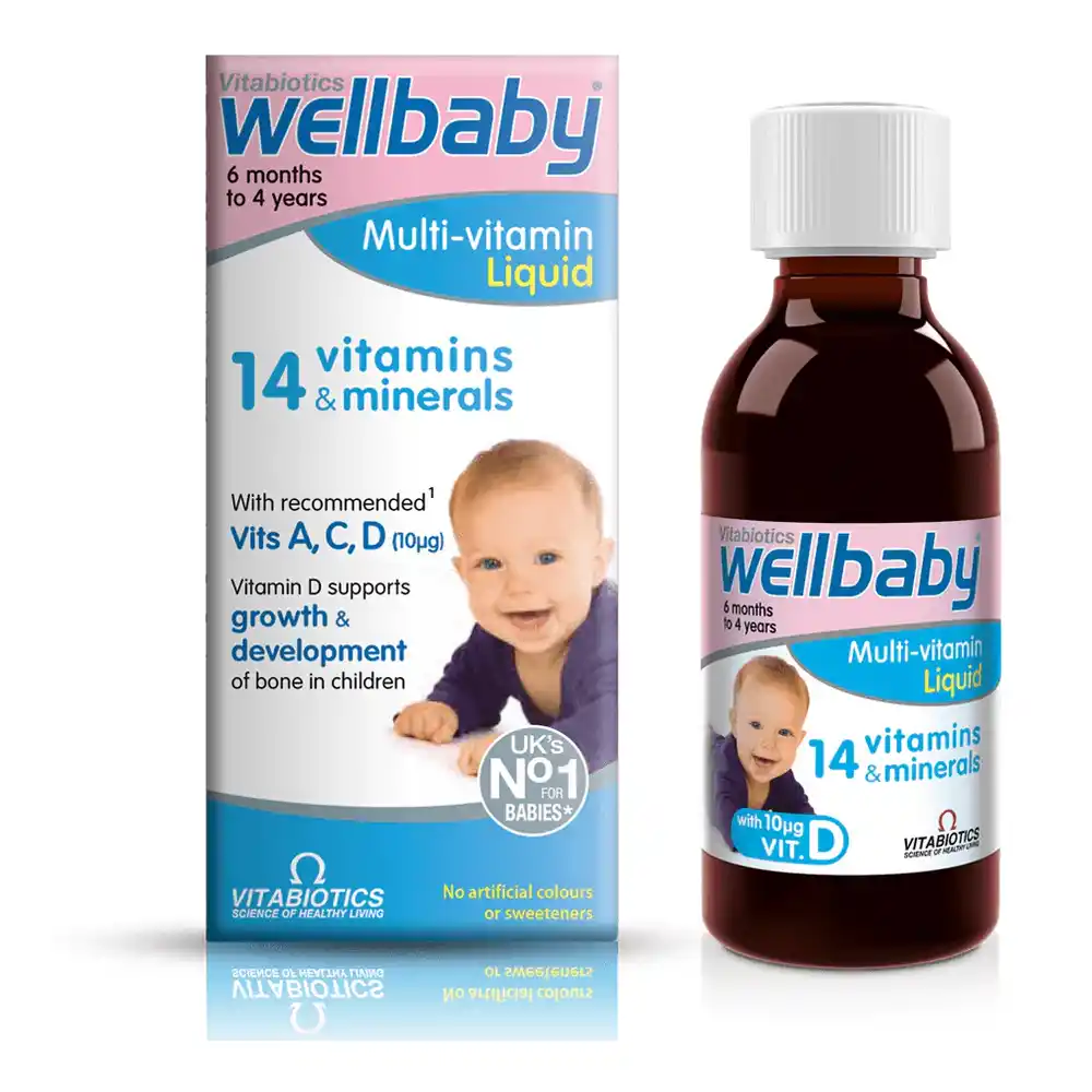 شربت مولتی ویتامین  Wellbaby
